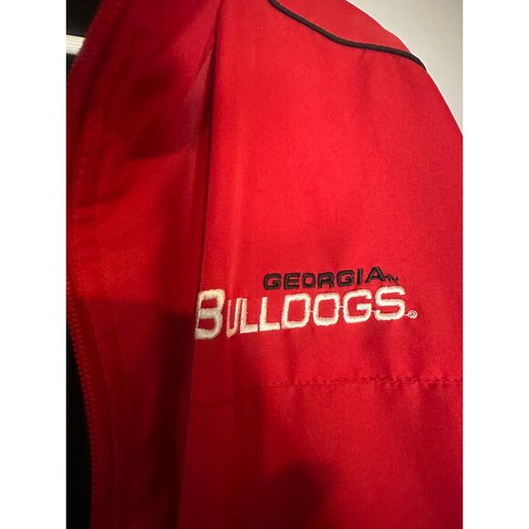 Georgia Bulldogs Red & Black Lined Jacket Red Oak Men’s XL – Worn & Game-Ready - Picture 3 of 14